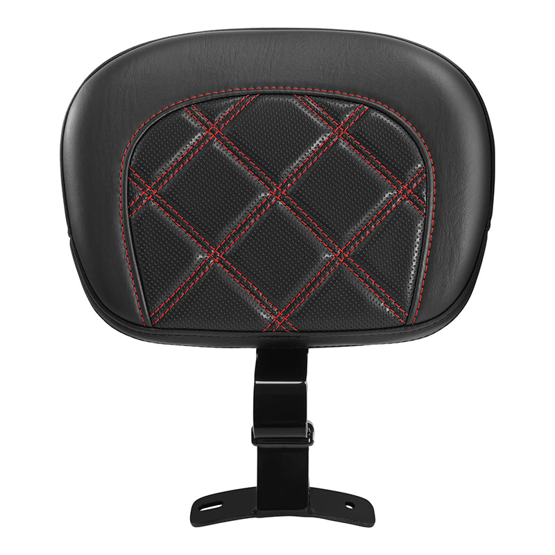 C.C. RIDER Rider Backrest Driver Backrest Pad For Harley Touring CVO Street Glide Road Glide Electra Glide Road King, 2009-2023