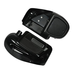 Custom Chrome Gloss Black Air Cooled Lower Vented Fairings Glove Box Fit For Harley Touring '14-'24