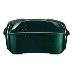 HR3 Alpine Green 13.7" King Size Touring Trunk Luggage For 14-24 Harley Touring
