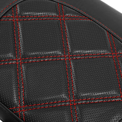 C.C. RIDER Rider Backrest Driver Backrest Pad For Harley Touring CVO Street Glide Road Glide Electra Glide Road King, 2009-2023