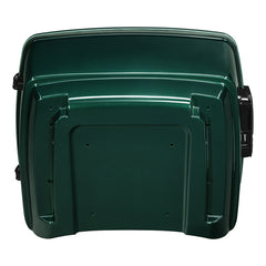 HR3 Alpine Green 13.7" King Size Touring Trunk Luggage For 14-24 Harley Touring