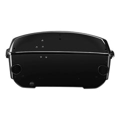 Custom Chrome 13.7" Gloss Black King Touring Trunk Fit For Harley Touring Road Street Glide'14-'24