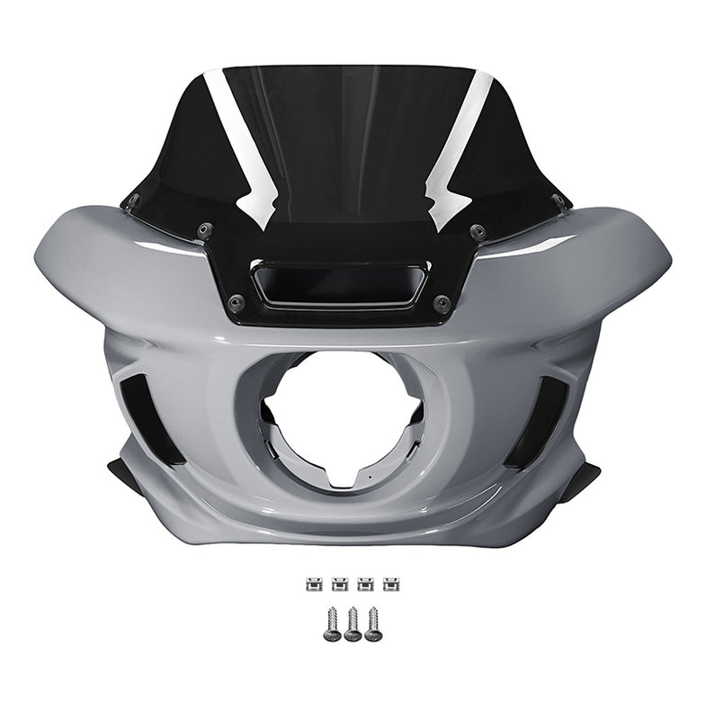Low Rider Headlight Fairing & Windshield – CustomChromeUSA