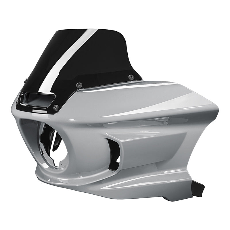 HR3 Low Rider Billiard Gray  Headlight Fairing & Black Windshield Fit For Harley Low Rider ST 2022-2024