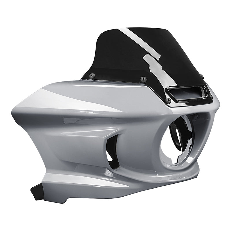 HR3 Low Rider Billiard Gray  Headlight Fairing & Black Windshield Fit For Harley Low Rider ST 2022-2024