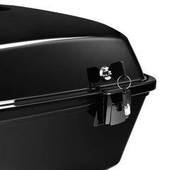 Custom Chrome 10.7" Chopped Touring Trunk Fit For Harley Touring road gilde king '93-'13