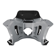 HR3 Low Rider Billiard Gray  Headlight Fairing & Black Windshield Fit For Harley Low Rider ST 2022-2024