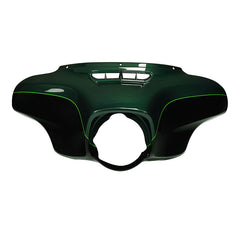 HR3 Deep Jade Pearl / Vivid Black Pearl Outer Batwing Fairing Cowl Upper 2015 ELECTRA GLIDE ULTRA LIMITED (FLHTK)