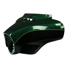 HR3 Deep Jade Pearl / Vivid Black Pearl Outer Batwing Fairing Cowl Upper 2015 ELECTRA GLIDE ULTRA LIMITED (FLHTK)