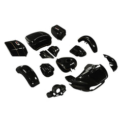 HR3 Black Quartz 2017RGU Complete Body Fairing Kit For Harley Road Glide Limited FLTRK 15-23