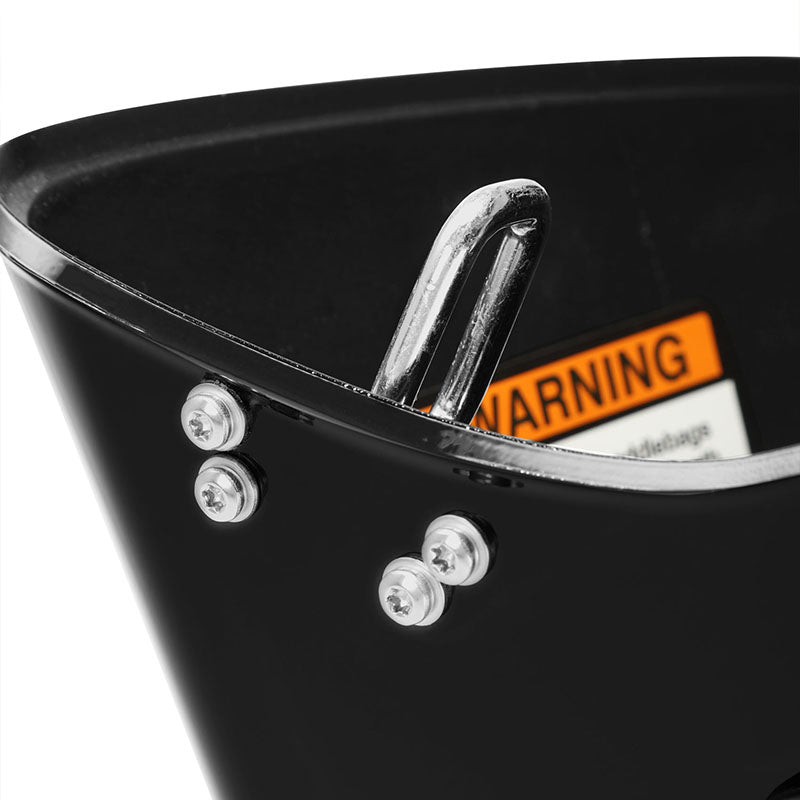 HR3 Vivid Black 5" Stretched Extended Saddlebags For Harley Touring 2014-2023