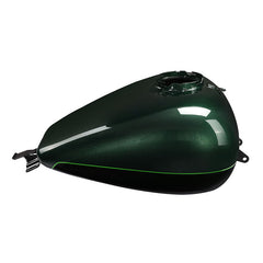 HR3 Deep Jade Pearl / Vivid Black Fuel Gas Tank For 2008-2023 Harley Touring Models