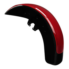 HR3 Billiard Red / Vivid Black 2021RGS Motorcycle 18" Wide Tire Front Mudguard Fender For Harley Touring Models 2014-2023