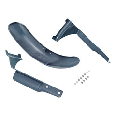 Custom Chrome Heavy-Duty Iron Front Mudguard Fender Fit for Harley Low Rider S FXLRS 2020-2026 & Low Rider ST FXLRST 2022-2026 (Sharkskin Blue)