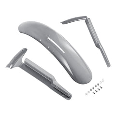 Custom Chrome Heavy-Duty Iron Front Mudguard Fender Fit for Harley Low Rider S FXLRS 2020-2026 & Low Rider ST FXLRST 2022-2026 (Billiard Gray)