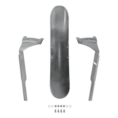 Custom Chrome Heavy-Duty Iron Front Mudguard Fender Fit for Harley Low Rider S FXLRS 2020-2026 & Low Rider ST FXLRST 2022-2026 (Billiard Gray)