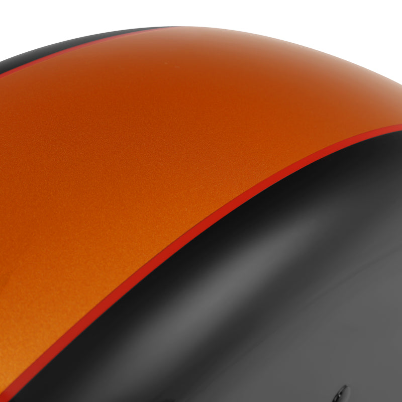 HR3 Amber Whiskey / Vivid Black Motorcycle 18" Wide Tire Front Mudguard FenderFor Harley Touring Models 2014-2023