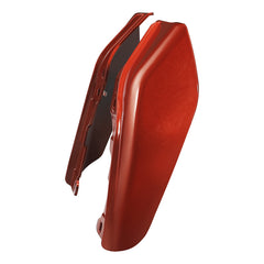 HR3 Sunset Orange / Sunset Black Fade Mid-Frame Air Deflectors For Harley Touring and Trike Models 09-24