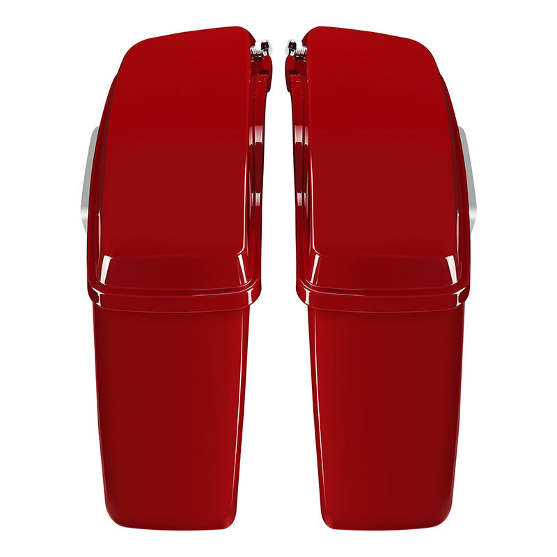 HR3 Billiard Red / Vivid Black 2021RGS Hard Saddlebags (Regular) For 14-23 Harley Touring