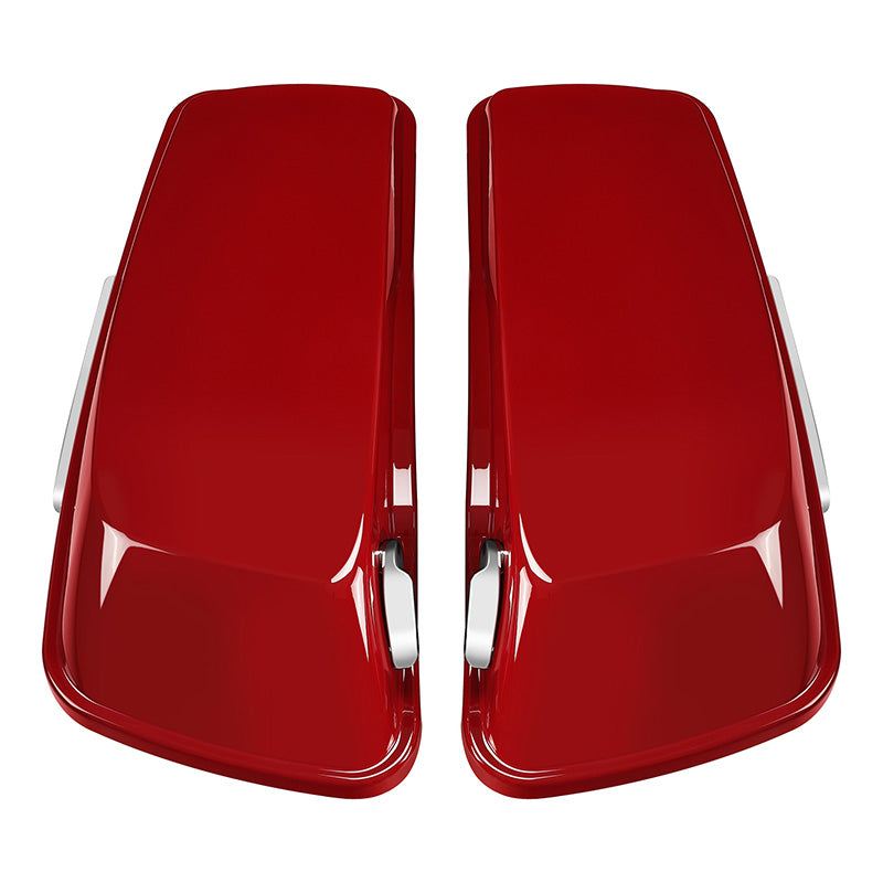 HR3 Billiard Red / Vivid Black 2021RGS Hard Saddlebags (Regular) For 14-23 Harley Touring