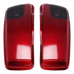 HR3 Velocity Red Sunglo 2017S CVO Saddlebag Lids With 5" x 7" Speaker Cutouts For Harley Touring Models 2014-2023