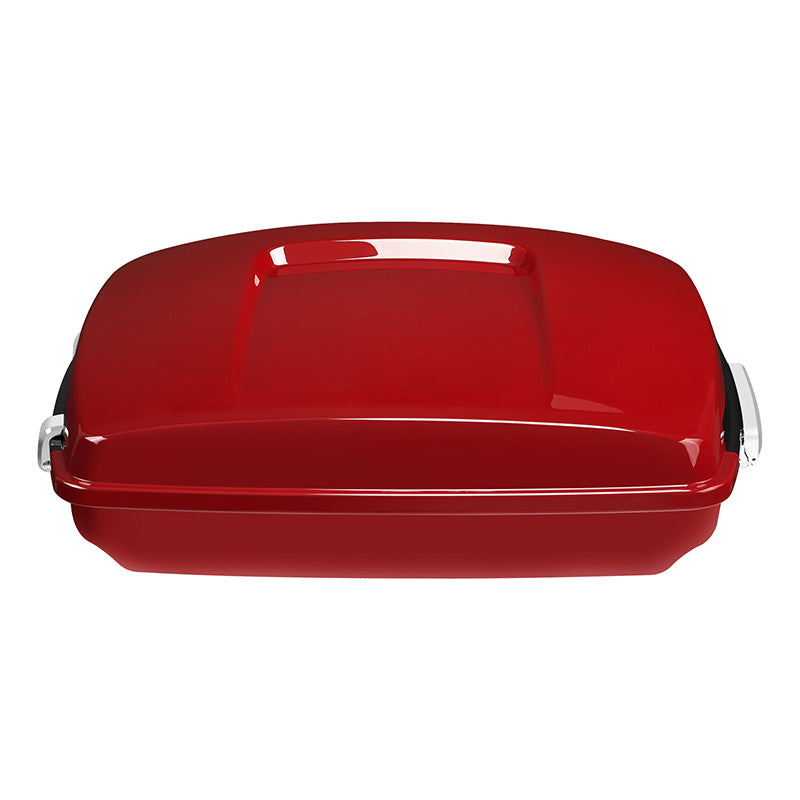 HR3 Billiard Red / Vivid Black 2021RGS 5.5" Razor Style Touring Trunk Luggage For 14-24 Touring