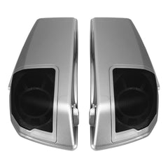 HR3 Dark Platinum Pinstripe Regular Saddlebags with 6*9" Speaker Cutouts for 2023+ HD Touring