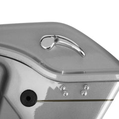 HR3 Dark Platinum Pinstripe Regular Saddlebags with 6*9" Speaker Cutouts for 2023+ HD Touring