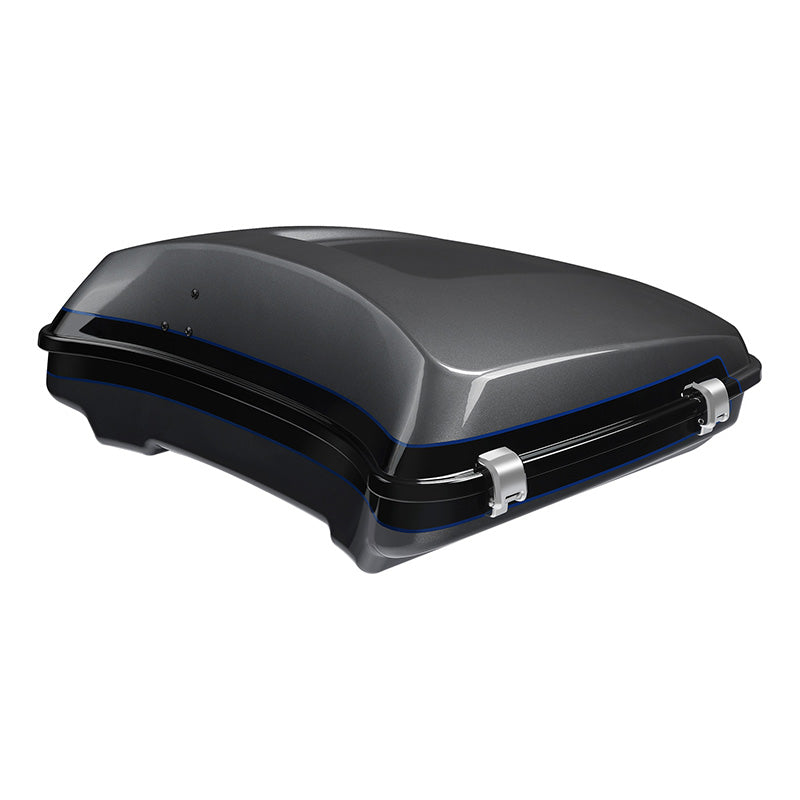 HR3 Gauntlet Gray Metallic / Vivid Black 2021SGS 5.5" Tour Packk Touring Trunk Luggage For 14-24 Touring