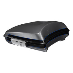 HR3 Gauntlet Gray Metallic / Vivid Black 2021SGS 5.5" Tour Packk Touring Trunk Luggage For 14-24 Touring