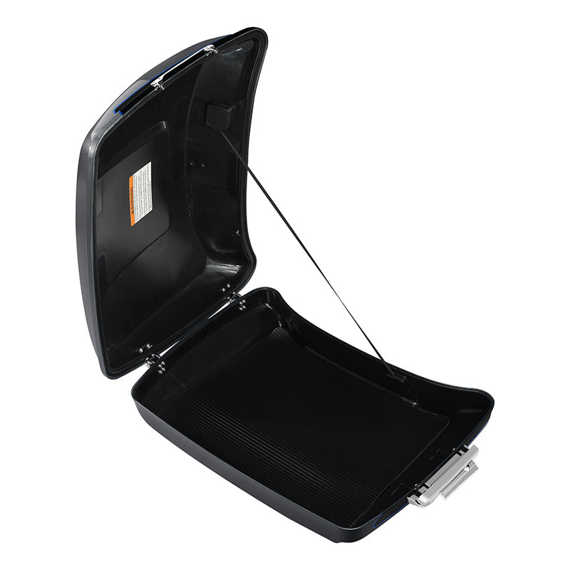 HR3 Gauntlet Gray Metallic / Vivid Black 2021SGS 5.5" Tour Packk Touring Trunk Luggage For 14-24 Touring