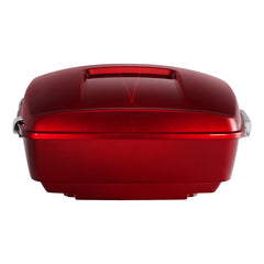HR3 Velocity Red Sunglo 2017S 13.7" King Size Touring Trunk Luggage For 14-24 Harley Touring