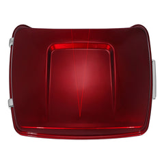 HR3 Velocity Red Sunglo 2017S 13.7" King Size Touring Trunk Luggage For 14-24 Harley Touring