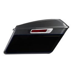 HR3 Gauntlet Gray Metallic / Vivid Black 2021SGS Hard Saddlebags (Regular) For Harley Touring 14-23