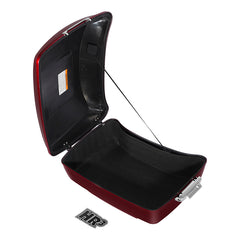 HR3 Velocity Red Sunglo 2017S 13.7" King Size Touring Trunk Luggage For 14-24 Harley Touring