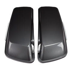 HR3 Gauntlet Gray Metallic / Vivid Black 2021SGS Hard Saddlebags (Regular) For Harley Touring 14-23
