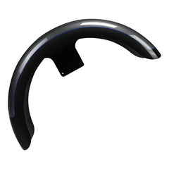 HR3 Gauntlet Gray Metallic / Vivid Black 21" Wrap Front Fender Fit For Harley Touring 2014-2023