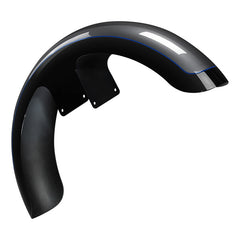 HR3 Gauntlet Gray Metallic / Vivid Black 21" Wrap Front Fender Fit For Harley Touring 2014-2023