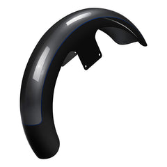 HR3 Gauntlet Gray Metallic / Vivid Black 21" Wrap Front Fender Fit For Harley Touring 2014-2023