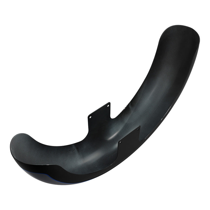 HR3 Gauntlet Gray Metallic / Vivid Black 21" Wrap Front Fender Fit For Harley Touring 2014-2023