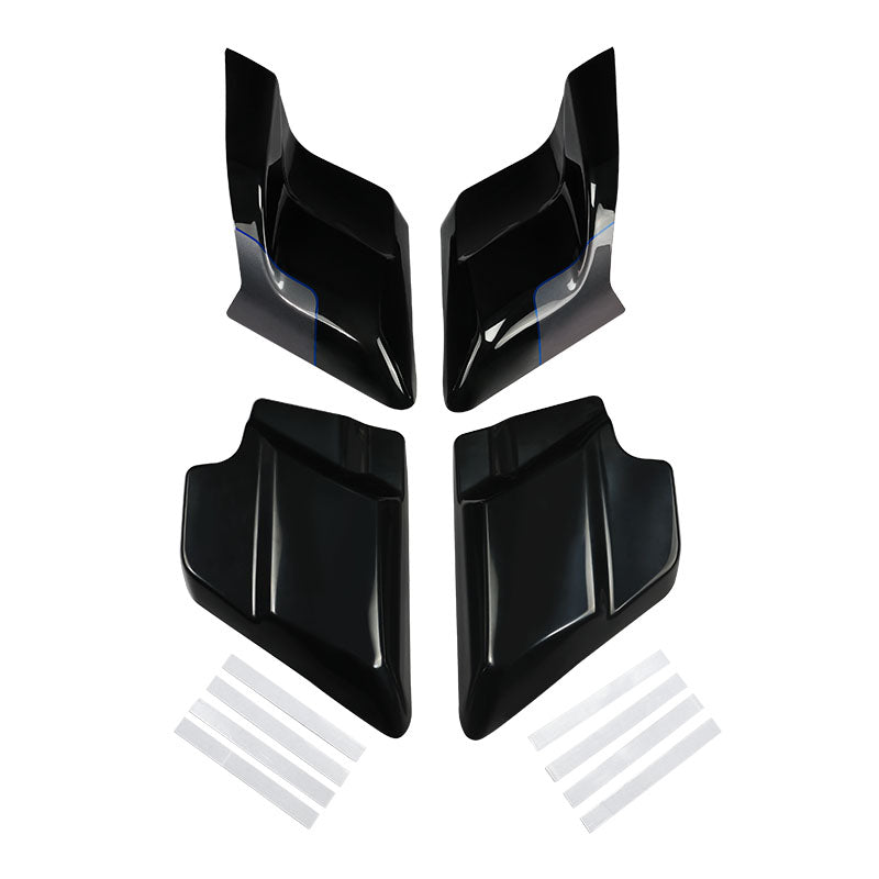 HR3 Gauntlet Gray Metallic / Vivid Black 2021SGS CVO Stretched Side Covers 2021 STREET GLIDE SPECIAL( FLHXS )