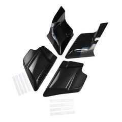 HR3 Gauntlet Gray Metallic / Vivid Black 2021SGS CVO Stretched Side Covers 2021 STREET GLIDE SPECIAL( FLHXS )