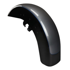 HR3 Gauntlet Gray Metallic / Vivid Black Motorcycle 18" Wide Tire Front Mudguard Fender For Harley Touring Models 2014-2023