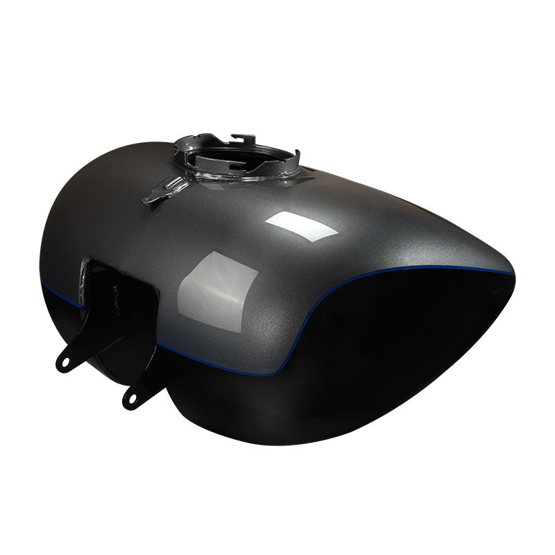 HR3 Gauntlet Gray Metallic / Vivid Black 2021SGS Fuel Gas Tank For 2008-2023 Harley Touring Models