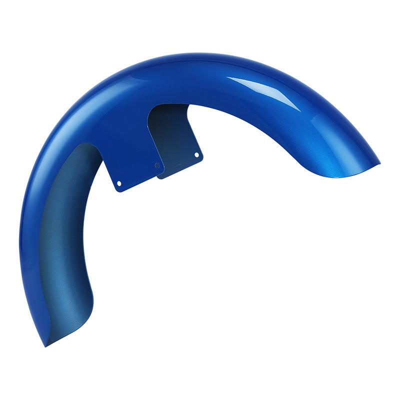 HR3 Mako Shark Fade 21" Wrap Front Fender Fit For Harley Touring 2014-2023