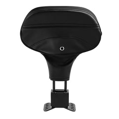 C.C. RIDER Rider Backrest 2 Up Seat Driver Backrest Pad For Harley Touring CVO Electra Glide Road King Street Glide Road Glide, 1988-2025