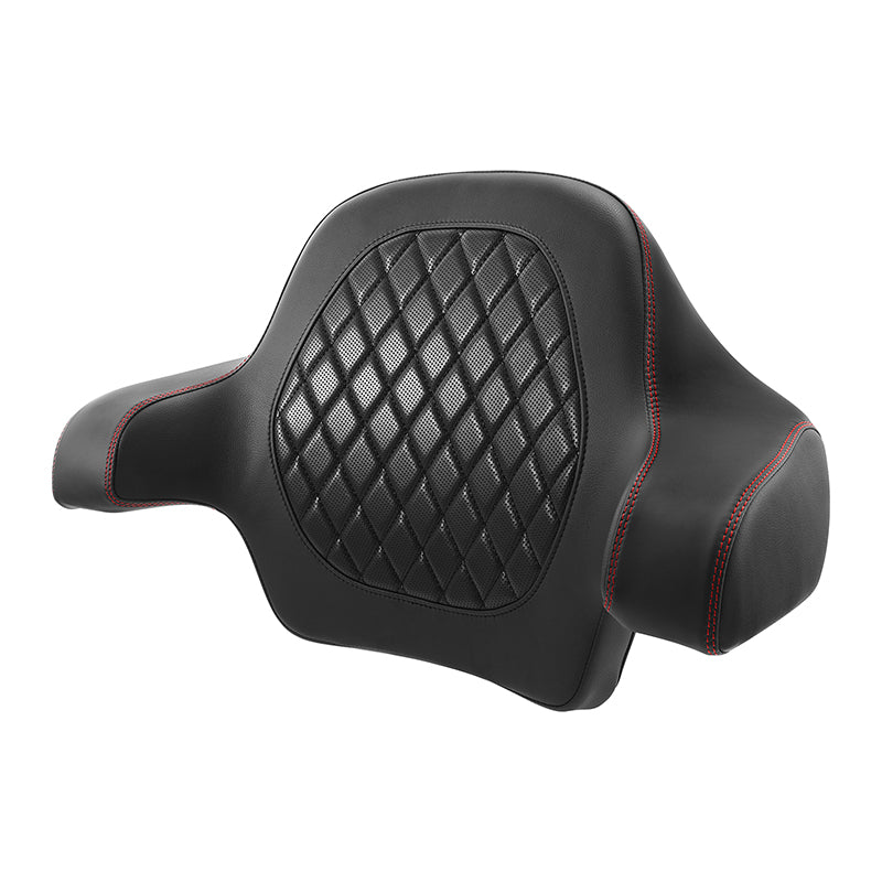 C.C. RIDER King Passenger Backrest King Touring Pack Trunk Backrest For Touring Road Glide Electra Glide Street Glide Road King, 2014-2025