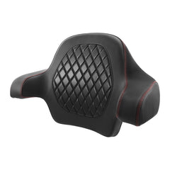 C.C. RIDER King Passenger Backrest King Touring Pack Trunk Backrest For Touring Road Glide Electra Glide Street Glide Road King, 2014-2025