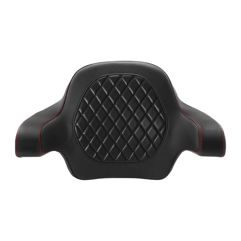 C.C. RIDER King Passenger Backrest King Touring Pack Trunk Backrest For Touring Road Glide Electra Glide Street Glide Road King, 2014-2025