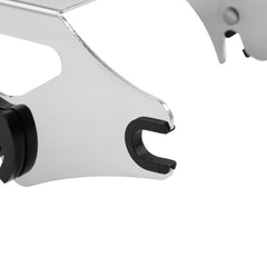 Detachable Tour Pack Mount Rack+Docking Hardware Kit Fit For Harley Touring 14+